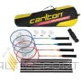 Badminton set Carlton TOURNAMENT 4 rackets+3shuttlecocks+net+bag