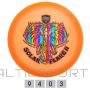 Discgolf DISCMANIA Fairway Driver C-Line Glow Metalflake FD3 Solar Flare 2 Orange 9/4/0/3