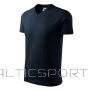 T-shirt Malfini V-neck M MLI-10202 navy blue (L)