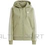 adidas Essentials 3-Stripes Full-Zip Fleece Sweatshirt W JP2352 (XS)