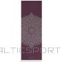 Gaiam Midnight Plum Sundial Flower Yoga Mat 5mm 65734 (N/A)