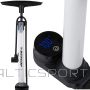 Dunlop WORKSHOP-BICYCLE PUMP 174Psi (12Bar) WITH ELECTRONIC MANOMETER FOLDABLE BASE