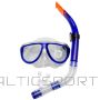 Mask and snorkel set WAIMEA 88DI Cobalt blue