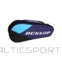 Tennis Bag DUNLOP FX CLUB 3 violet/black/cyan