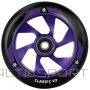 Колесо для самоката UNION Classic V2 Pro Scooter Wheel 110 мм, черное/фиолетовое