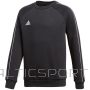 Adidas Толстовка Core 18 Sweat Top черный JR CE9062 (128см)