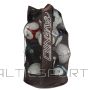 Ball bag AVENTO 75ME ZWA 12-15 ball Black