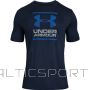 Under Armour UA GL Foundation SS T-krekls 1326 849 408 / Jūras zila / XL