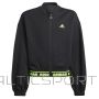 Bluza adidas D Crop Bomber girl IA1531 / czarny / 152 cm