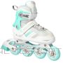 NILS EXTREME NH18191 2IN1 IN-LINE SKATES/FIGURE ICE SKATES WHITE/BLUE SIZE M (34-38)