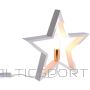 Christmas Decoration DECORATIVE STAR WITH LED ILLUMINATION 35CM WHITE