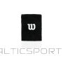 Head EXTRA WIDE W WRISTBAND Bk/Wh/Wh OSFA
