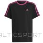 T-shirt adidas 3 Stripes BF Jr IC3640 (140 cm)