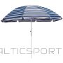 Pludmales saulessargs d230cm zils/balts