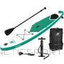 Xqmax SUP DĒĻA KOMPLEKTS 150KG PIEpūšamais HONOLULU 320x76x15CM ZAĻS