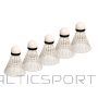 Badmintona volāni /Badminton shuttles AVENTO 46SB 5pcs White/Black