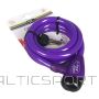 Velo saslēdzējs SECURITY LOCK, 12x1500mm 2atslēgas
