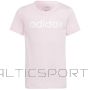 Adidas Essentials Linear Logo Cotton Slim Fit Tee Jr IC3152 (140cm)