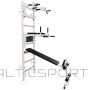 Benchk WOODEN AND METAL GYMNASTIC LADDER WITH BAR, BENCH AND ACCESSORIES 233W
