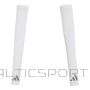 Adidas Volejbola roku uzmavas bērniem KF0735 / 140 / baltas