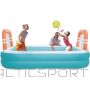 BS Надувной семейный бассейн прямоугольной формы с двумя кольцами и воротами, 258x170x50 см, артикул 51471 (-)