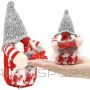 Saska Christmas Dekoratīvs rūķis 15cm pelēka meitene