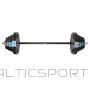 One Fitness GSPO40 REGULĒJAMĀ STIENA AR KOMPOZĪTA PLĀKSNĒM 42 KG