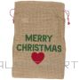 Articasa JUTE GIFT BAG 30X40CM - GREEN