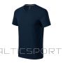 Malfini Action V-neck T-shirt M MLI-70002 navy blue (M)
