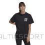 Adidas Укороченная футболка W HB1438 из коллаборации с Karlie Kloss (2XS)
