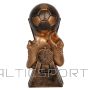 Gtsport Statuetka piłka nożna RF11706 / 16 cm / brązowy