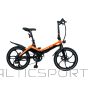 Blaupunkt Fiene 500, E-Bike, 250 W, 20 '', 25 km/h, Orange/Black