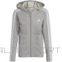 adidas Essentials 3-Stripes Full-Zip Hoodie Jr IC3635 (140cm)