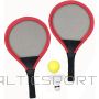 Enero SET OF 2 RACKETS SHUTTLE BALL FOR TENNIS BADMINTON TOYS