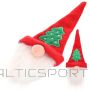 Saska Christmas CHRISTMAS ORNAMENT SANTA BOTTLE COVER CUTLERY NAPKINS