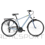 Гибридный велосипед ROMET Wagant 0, серо-зеленый (L)