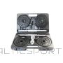 Cast iron weight dumbbells set with case TOORX 1.5-20 kg