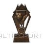 Gtsport Statuetka piłka nożna PRD 2138DB/G / 18 cm / brązowy