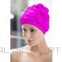 FASHY shower cap with plastic lining 3620 44 pink
