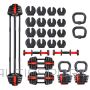 HMS SGR18 PRO SET 3IN1 hanteles 20 KGS