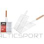 Bbq Line ГРИЛЬ 21,5x23 СМ С ДЕРЕВЯННОЙ РУЧКОЙ