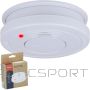 Grundig Carbon monoxide detector LED light 9v battery