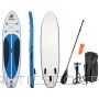 Enero SUP BOARD 135KG INFLATABLE 300x76x15CM BLUE SET