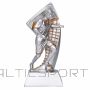 Tryumf Triumfa futbola statuja / 17,5 cm / srebrny