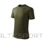 Malfini Basic Jr MLI-13869 military T-shirt (146 cm/10 lat)