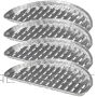 Bbq Line ALUMINUM GRILL TRAYS HALF 4PCS