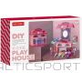 Enero Toys DRESSING TABLE - 2IN1 DIY HOUSE 25X19.5X41.5CM
