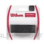 WILSON CUSHION AIRE CLASSIC PERFORATED GRIPS melns