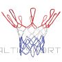 Best Sporting Tīkls basketbola grozam ar krāsainiem rokturiem, 1 gab.