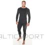 Promostars Komplet termoaktywny MARK / czarny / L/XL